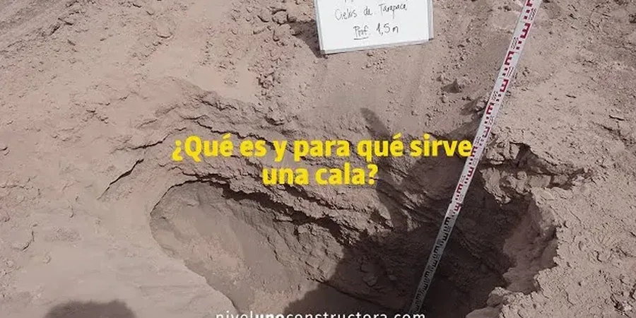 Calicata exploratoria en Santiago: inspección directa del subsuelo para obra civil